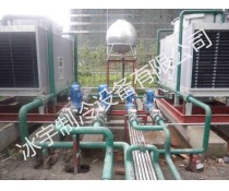 大型冷庫(kù)用大型水冷機(jī)組系統(tǒng)，冷卻塔部分